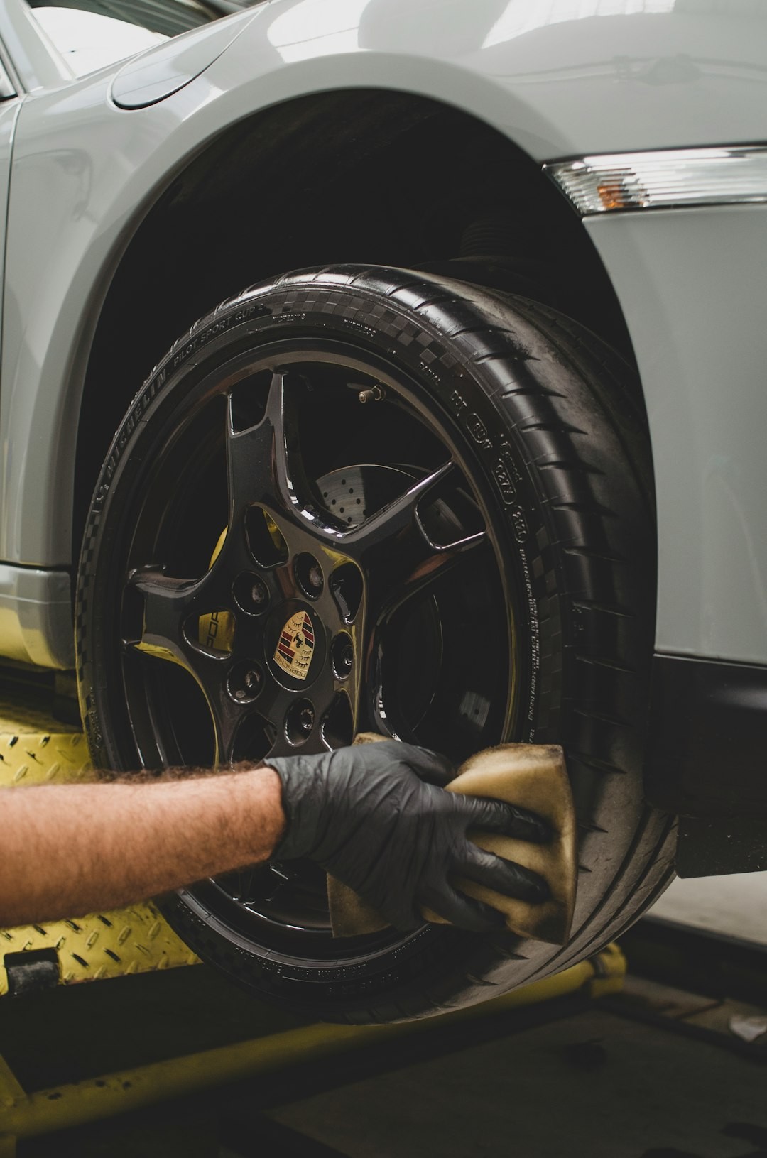 Tire Shine/Wheel Cleaning: